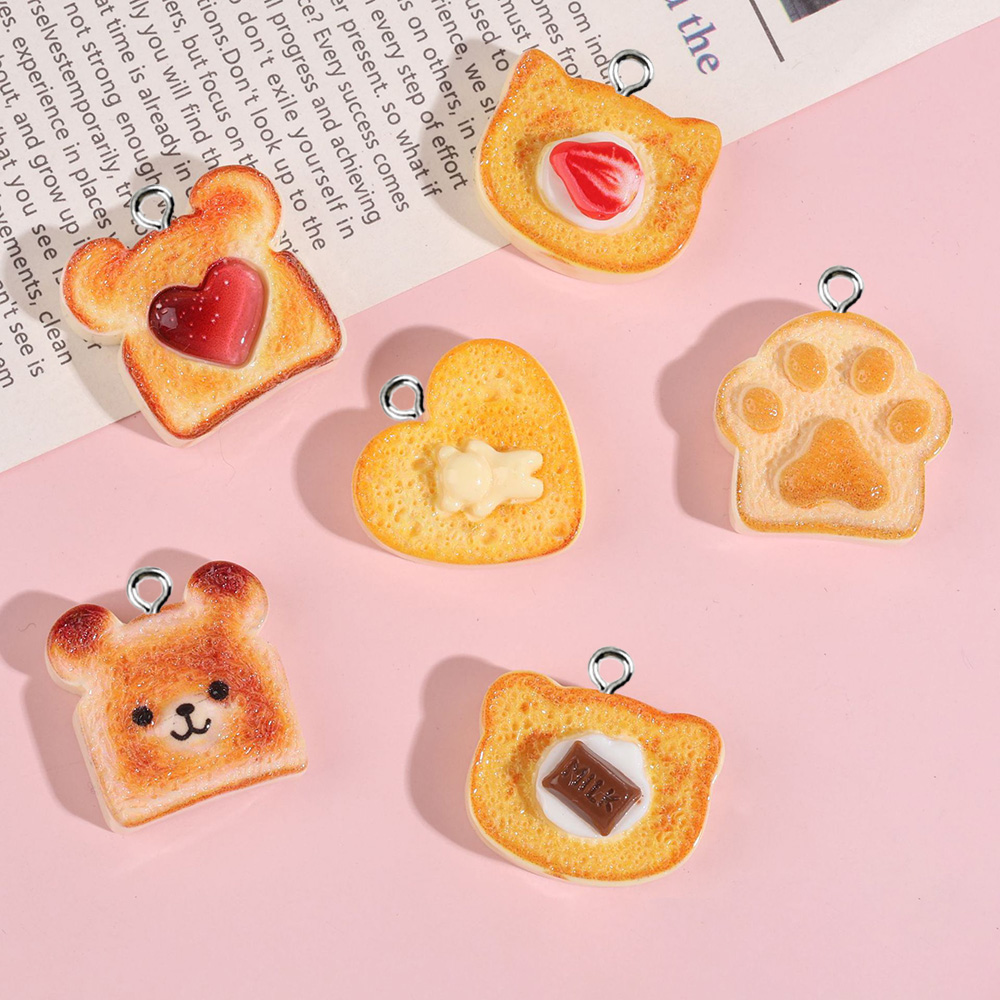 10pcs Heart Bear Cat Animal Sh - огляд і ціна Resin Art For Sale