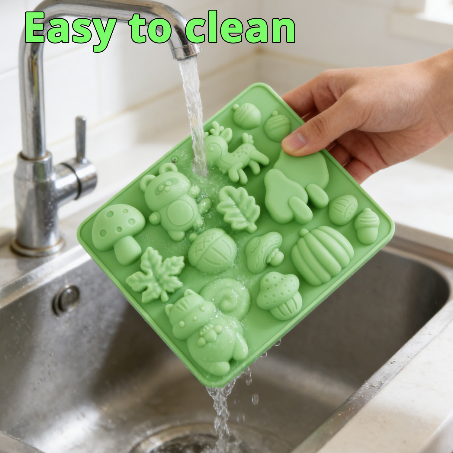 1 Silicone Cake Mold in the Sh - огляд і ціна Resin Art Craft