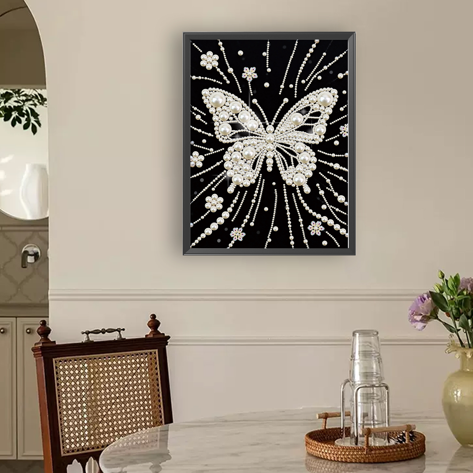 DIY Pearl Art Painting for Hom - огляд і ціна Resin Art Wall