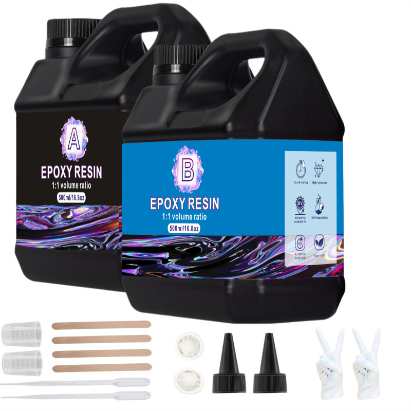 Crystal Clear Epoxy Resin AB A - огляд і ціна Resin Art Ratio