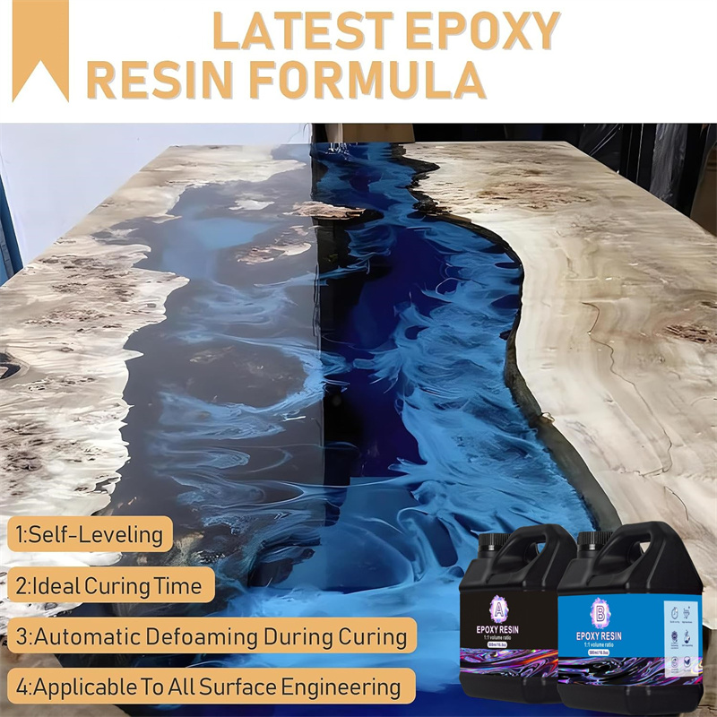 Crystal Clear Epoxy Resin AB A - огляд і ціна Resin Art Ratio