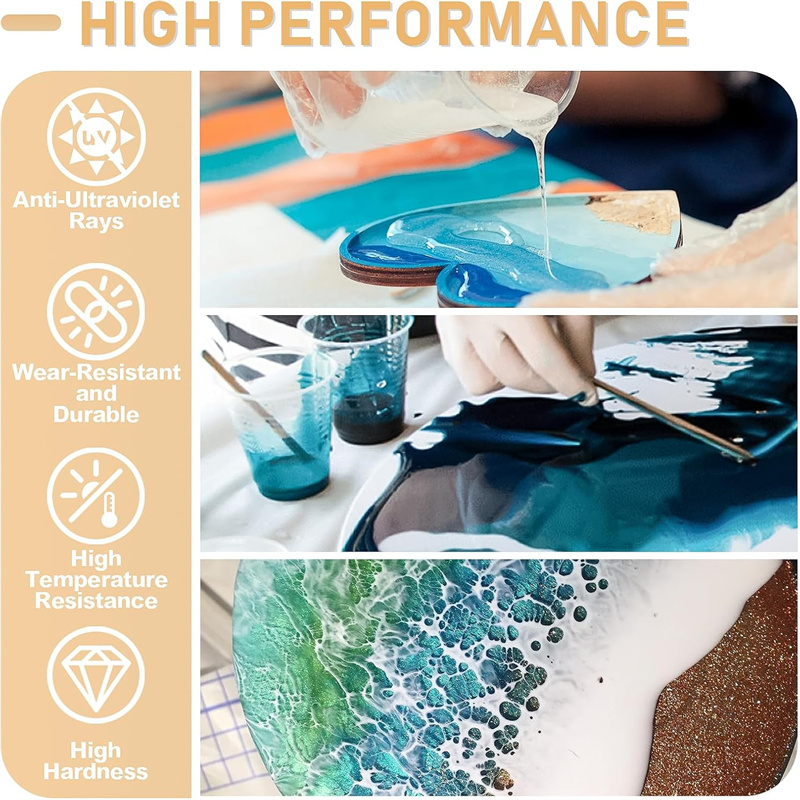 Crystal Clear Epoxy Resin AB A - огляд і ціна Resin Art Ratio