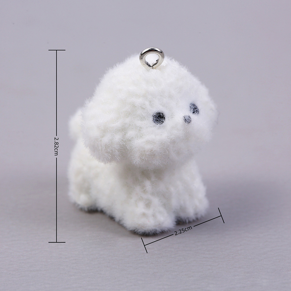 10pcs Flocking Puppy Dog Resin - огляд і ціна Resin Art For Sale