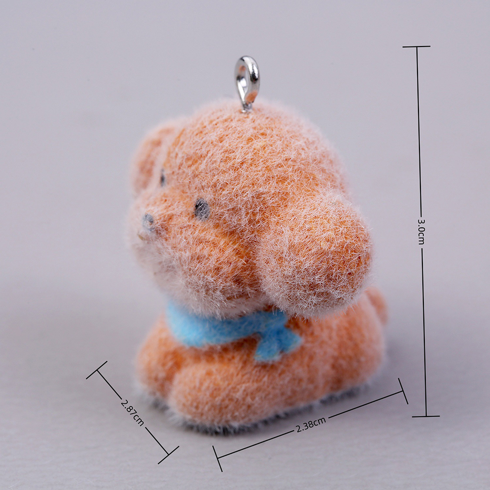 10pcs Flocking Puppy Dog Resin - огляд і ціна Resin Art For Sale