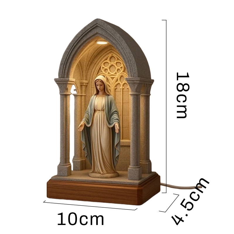 Virgin Mary Resin Statue Class - огляд і ціна Resin Art Mary