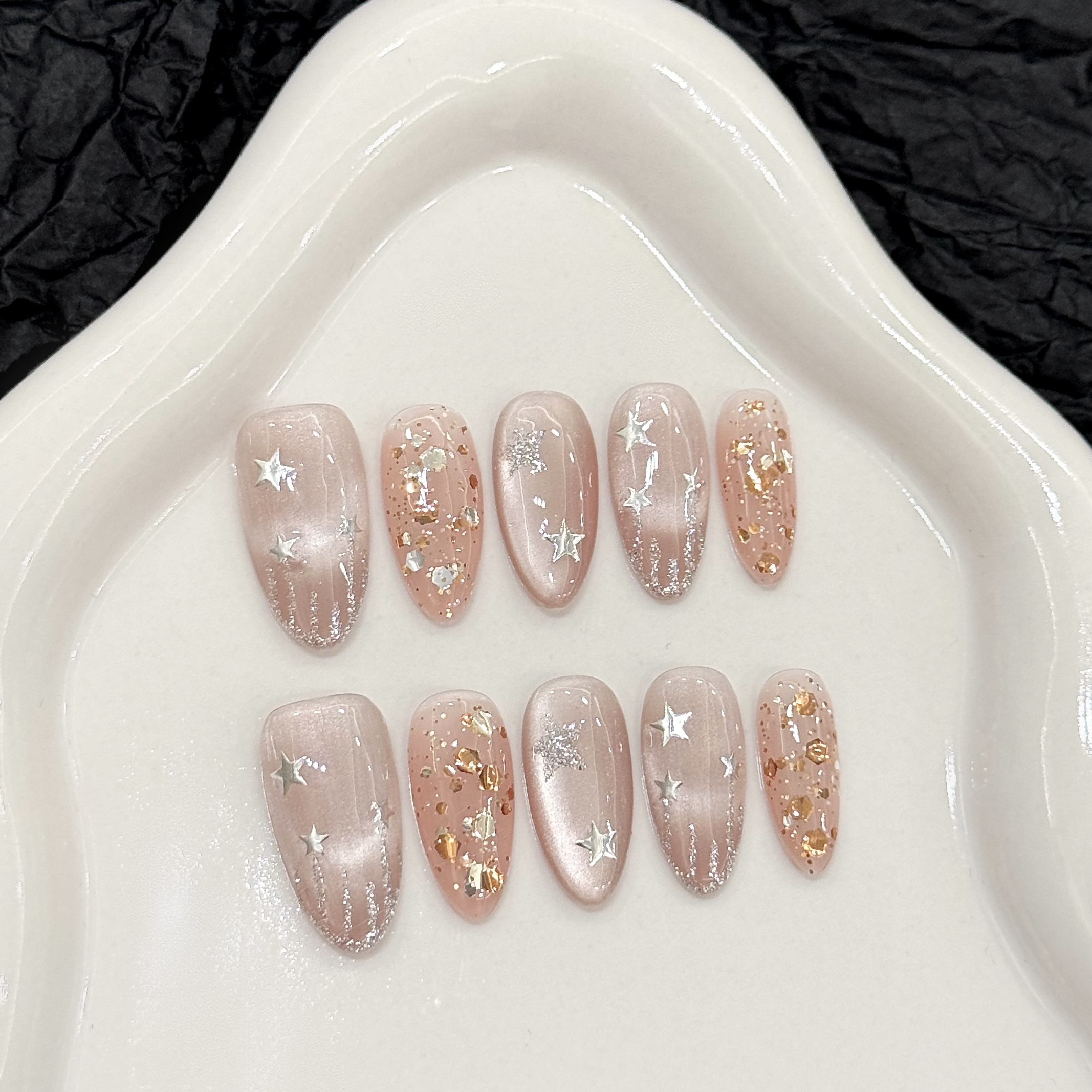 10pcs Pure Hand Pressed Medium - огляд і ціна Resin Art Glitter