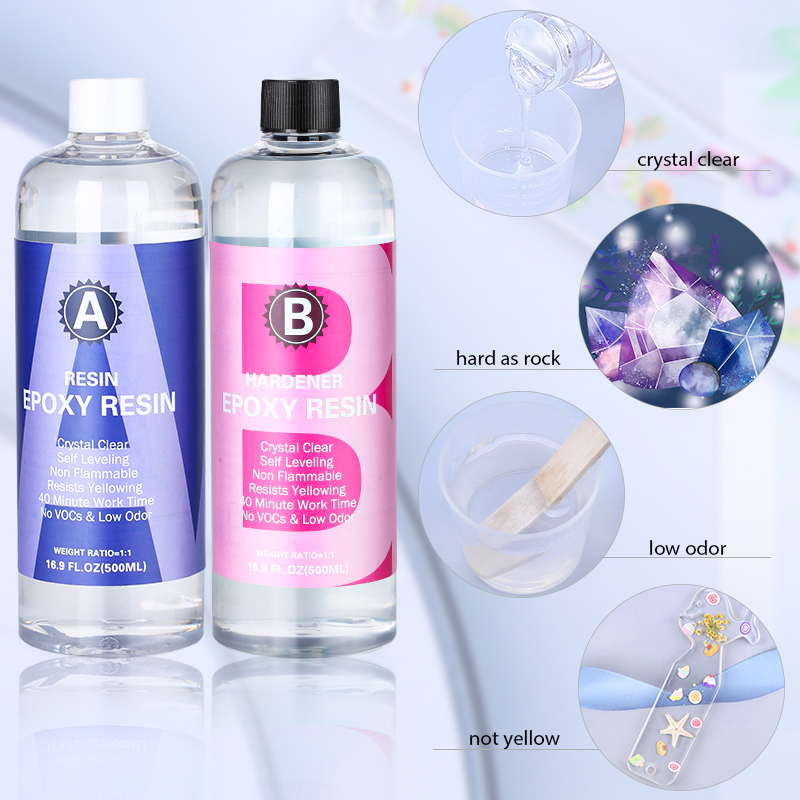 1:1 Crystal Clear Epoxy Resin  - огляд і ціна Resin Art Ratio