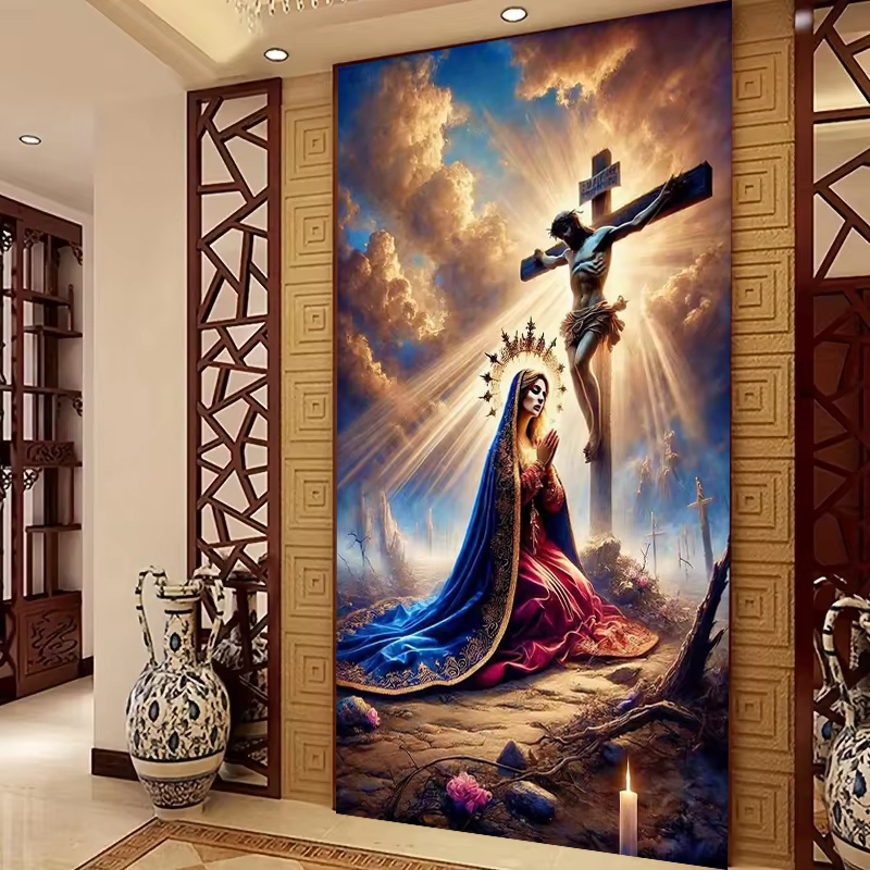 Large Diy Diamond Painting The - огляд і ціна Resin Art Mary