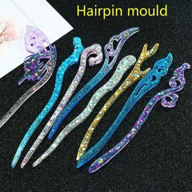 New Transparent Hairpin Silico - огляд і ціна Resin Art For Sale