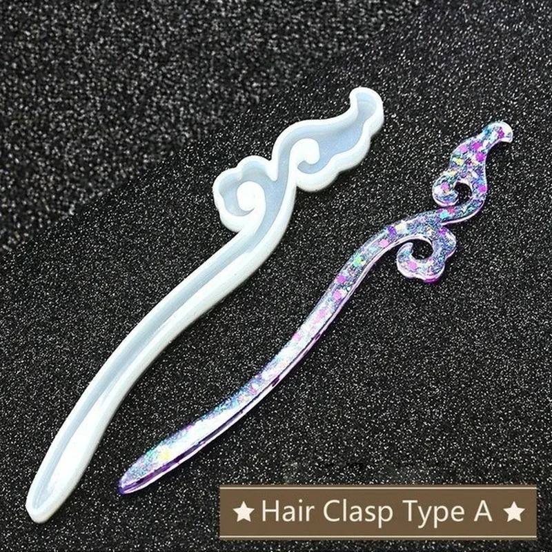 New Transparent Hairpin Silico - огляд і ціна Resin Art For Sale
