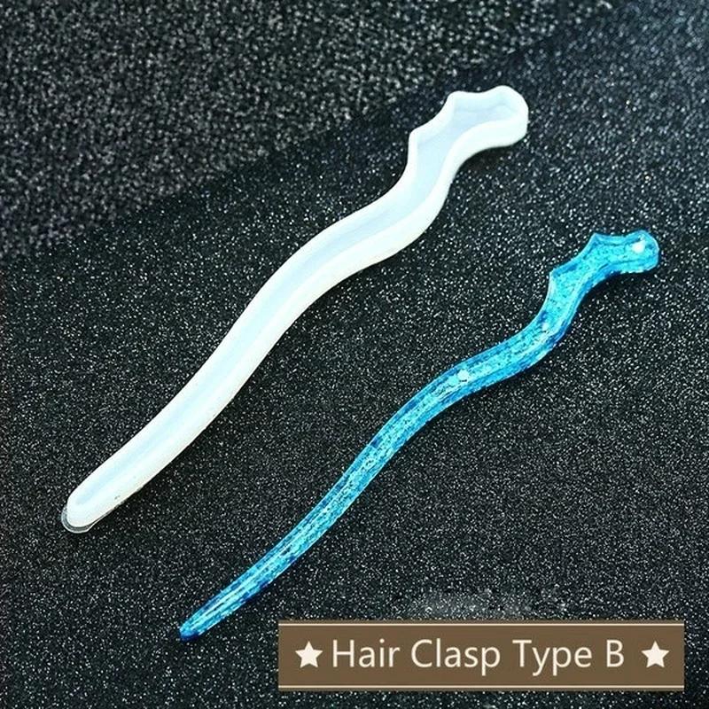 New Transparent Hairpin Silico - огляд і ціна Resin Art For Sale