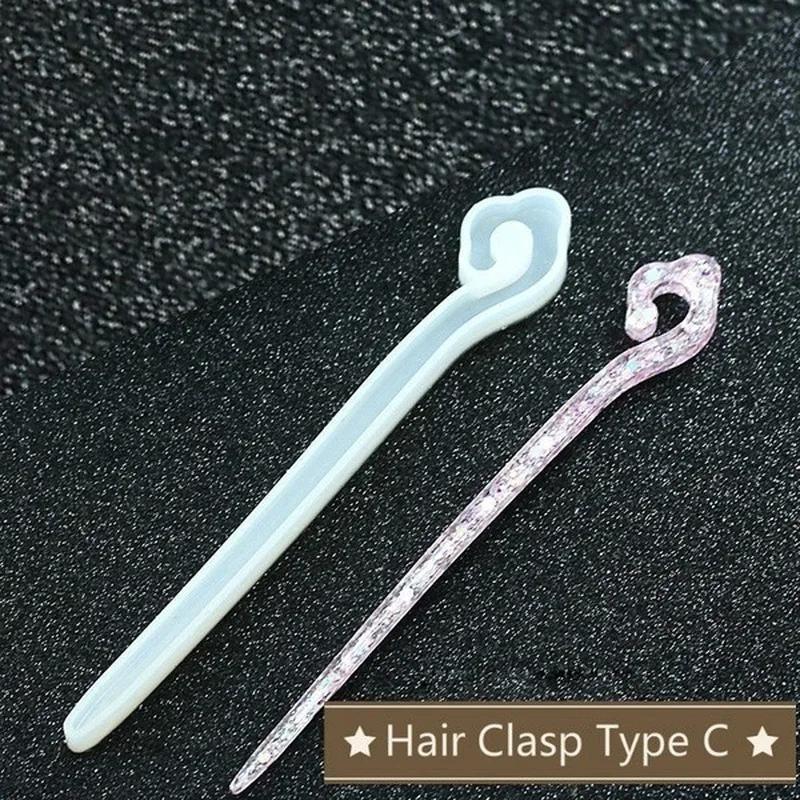 New Transparent Hairpin Silico - огляд і ціна Resin Art For Sale