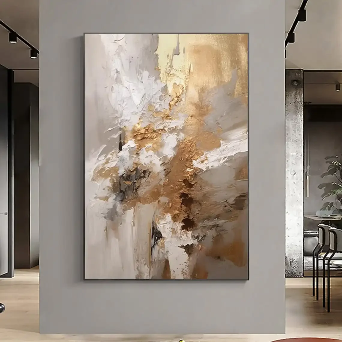 Abstract Texture Oil Painting  - огляд і ціна Resin Art On Canvas