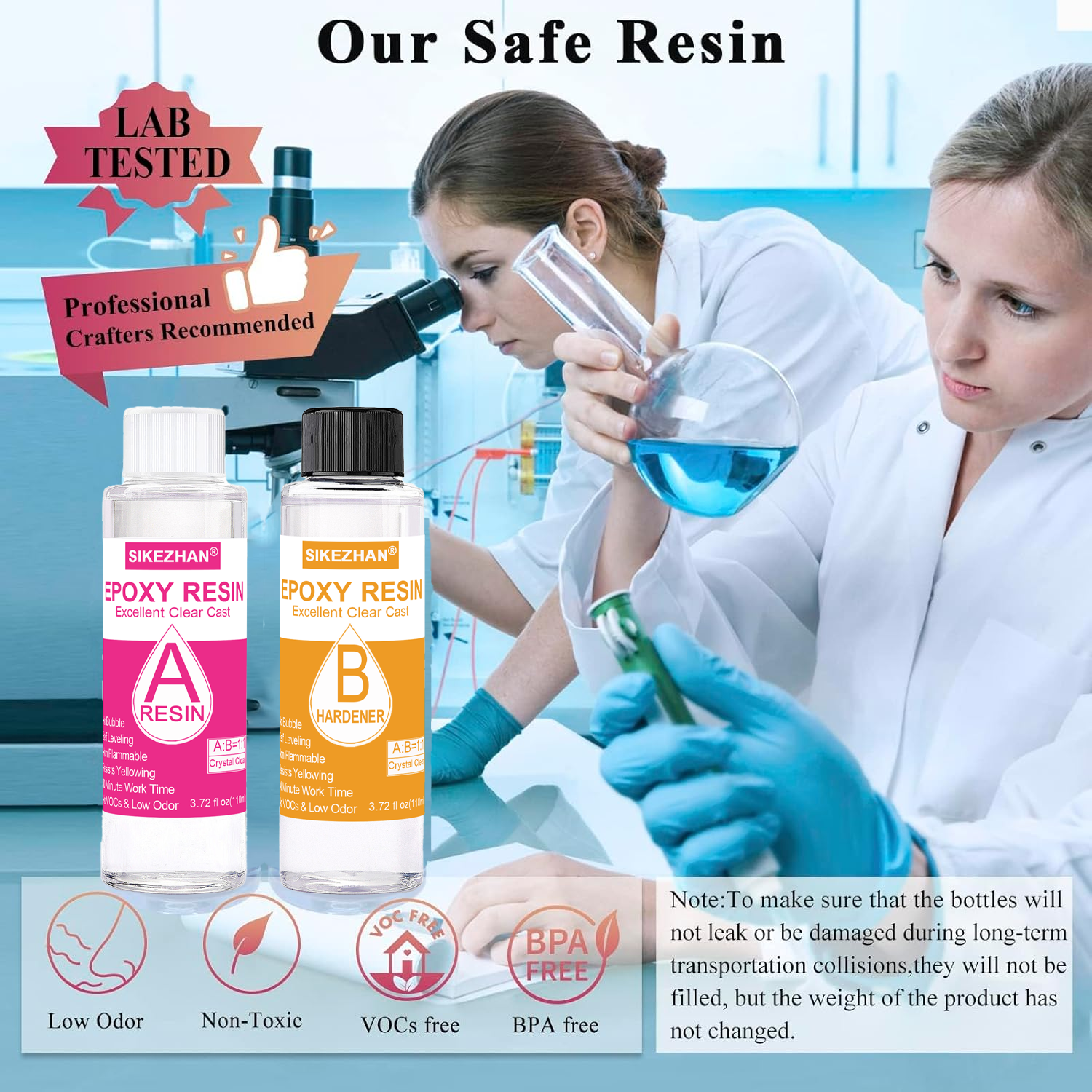 SIKEZHAN Epoxy Resin Kit Cryst - огляд і ціна Resin Art Ratio