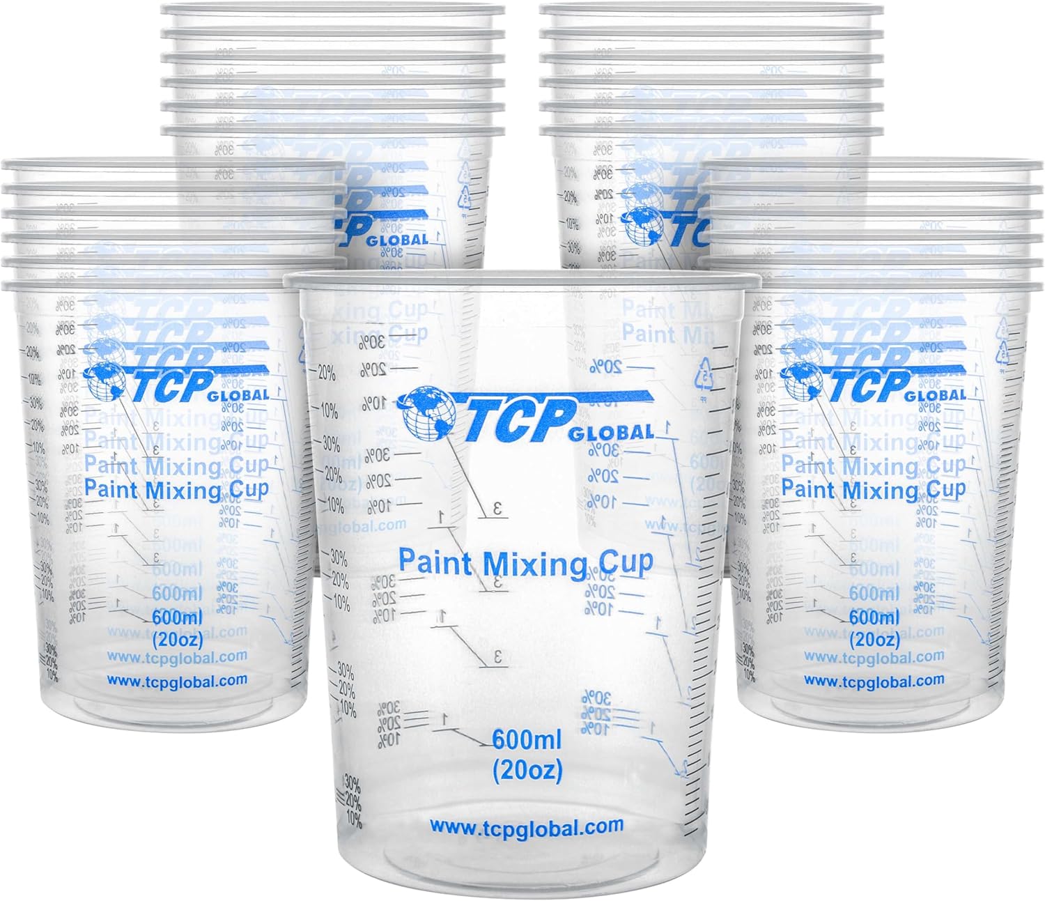 Disposable Plastic Mixing Cups - огляд і ціна Resin Art Ratio