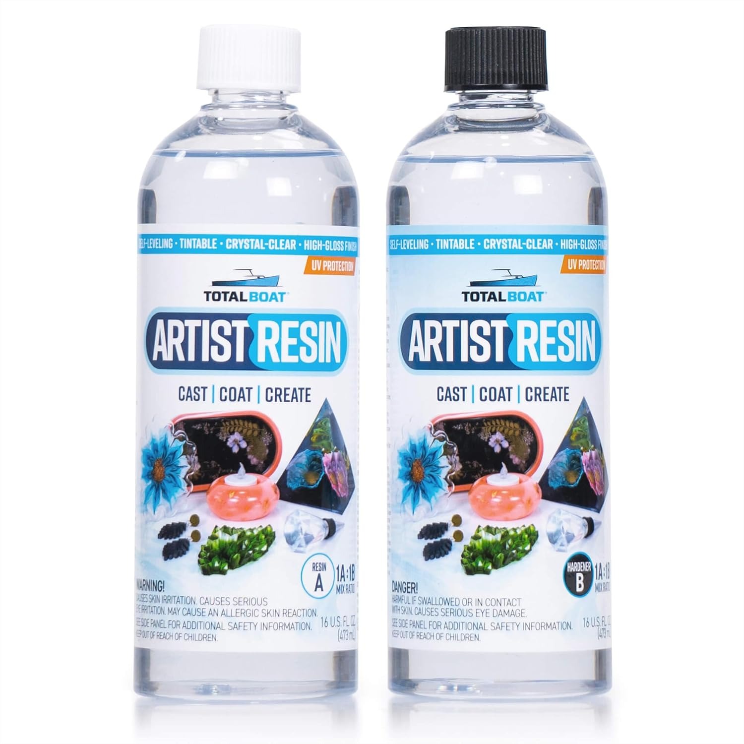 Epoxy Resin Kit 32 Oz Quart wi - огляд і ціна Resin Art Ratio