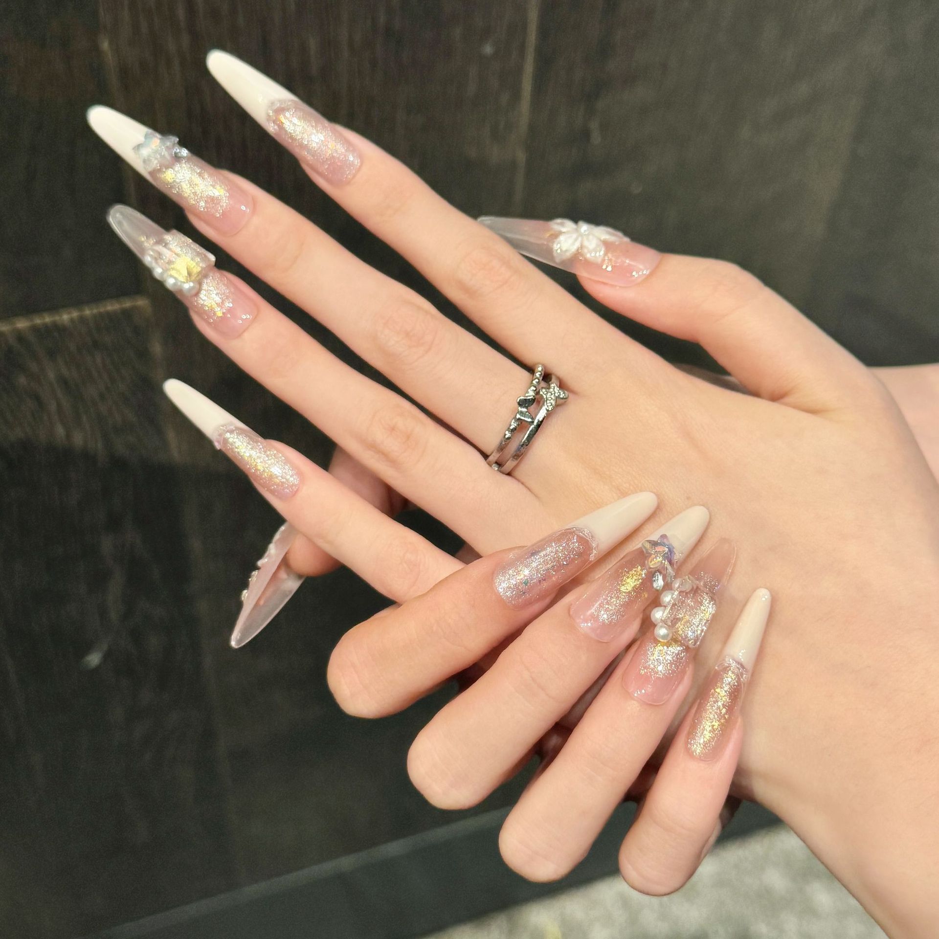 10pcs Pure Hand Pressed Stilet - огляд і ціна Resin Art Glitter