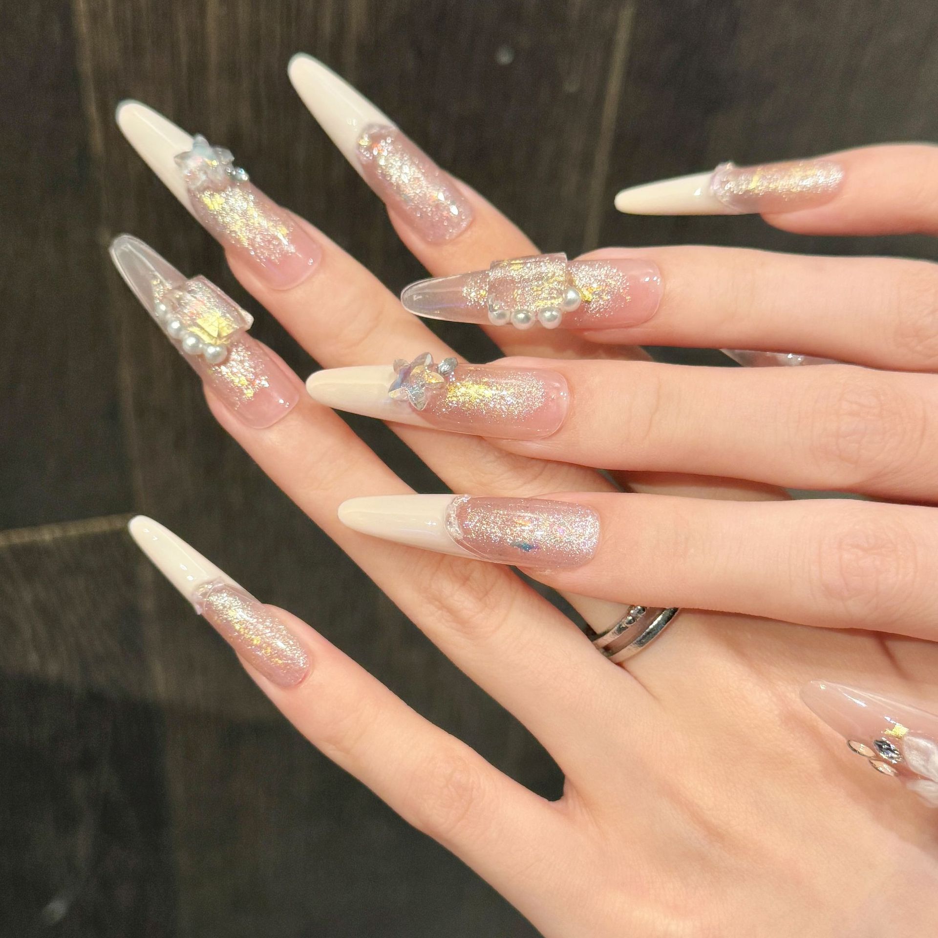 10pcs Pure Hand Pressed Stilet - огляд і ціна Resin Art Glitter