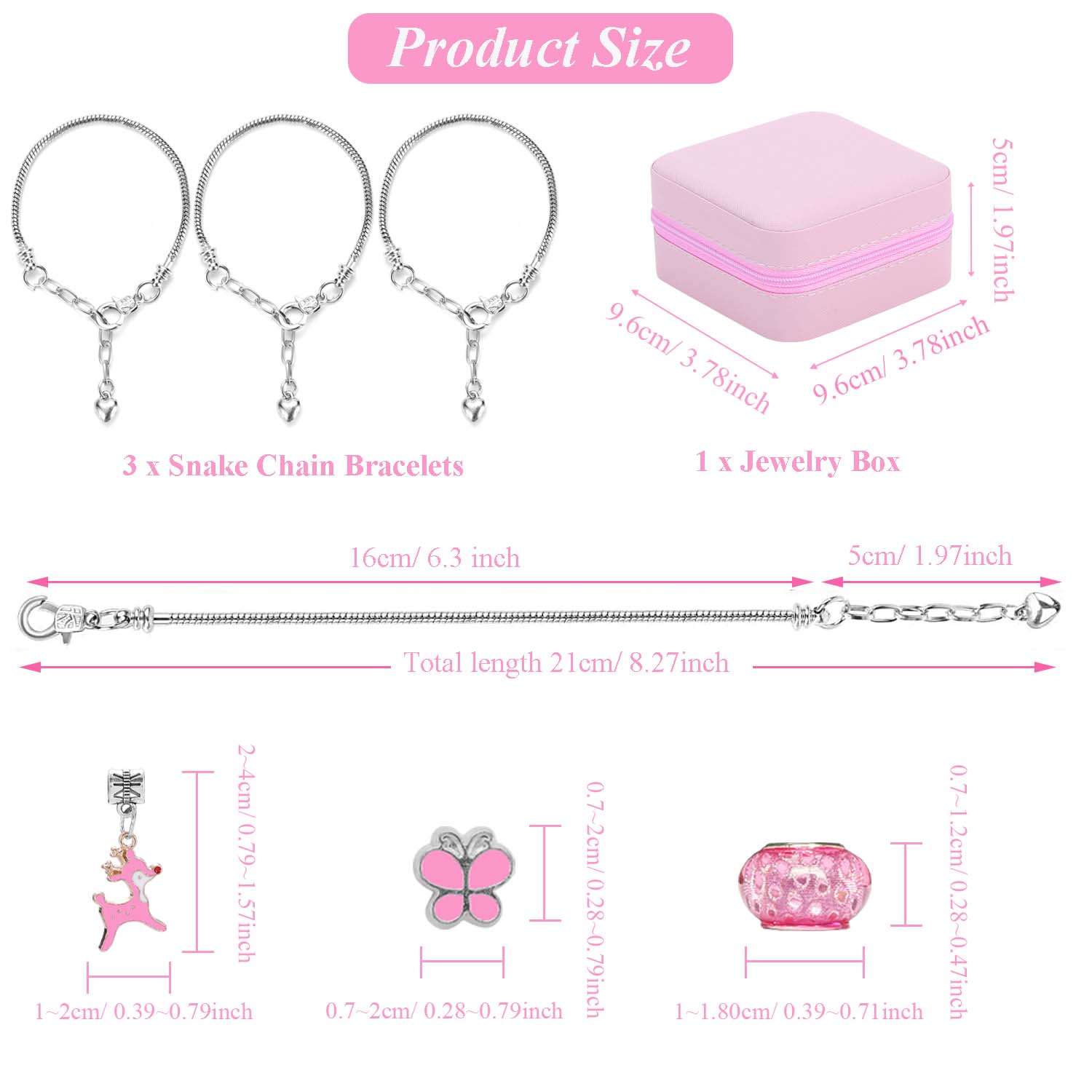 68pcs pink beaded jewelry set, - огляд і ціна Resin Art For Sale