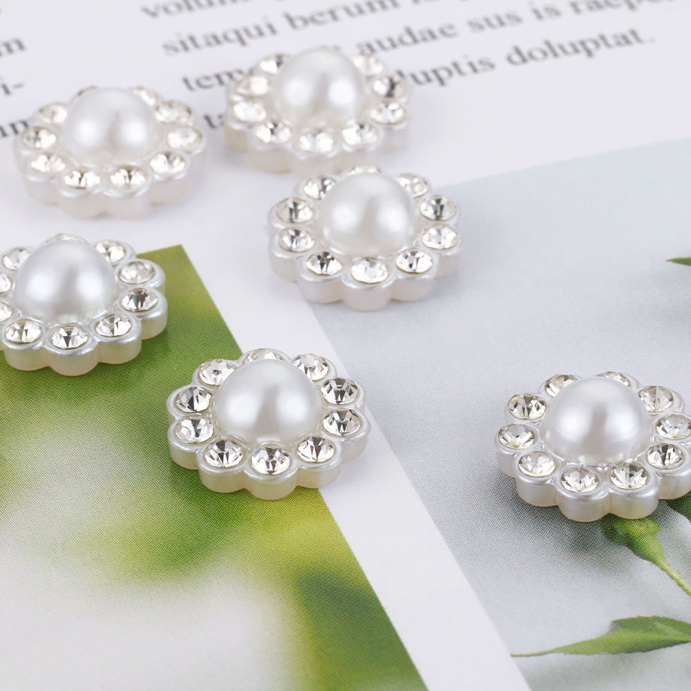 50pcs White Flat Imitation Pea - огляд і ціна Resin Art For Sale