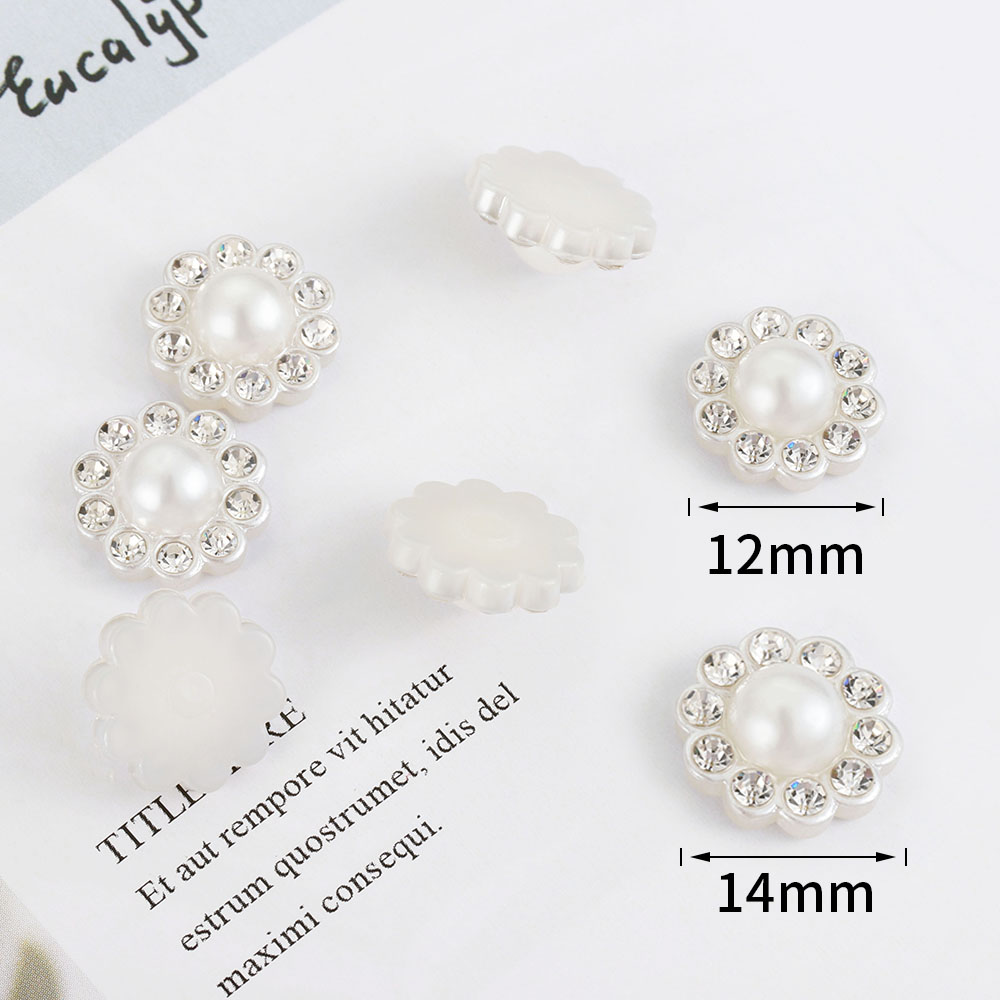50pcs White Flat Imitation Pea - огляд і ціна Resin Art For Sale