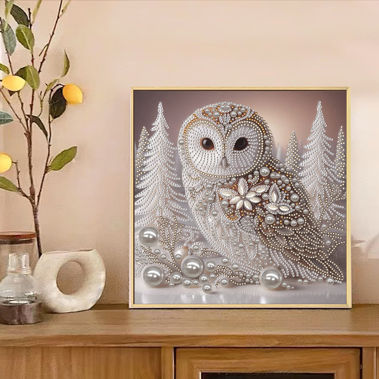 Owl Special Shaped 5D DIY Part - огляд і ціна Resin Art Wall