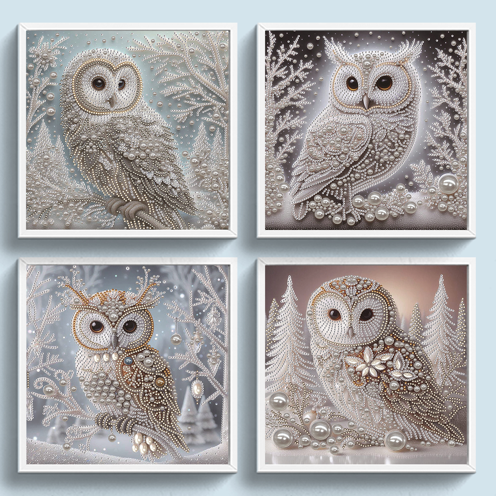 Owl Special Shaped 5D DIY Part - огляд і ціна Resin Art Wall