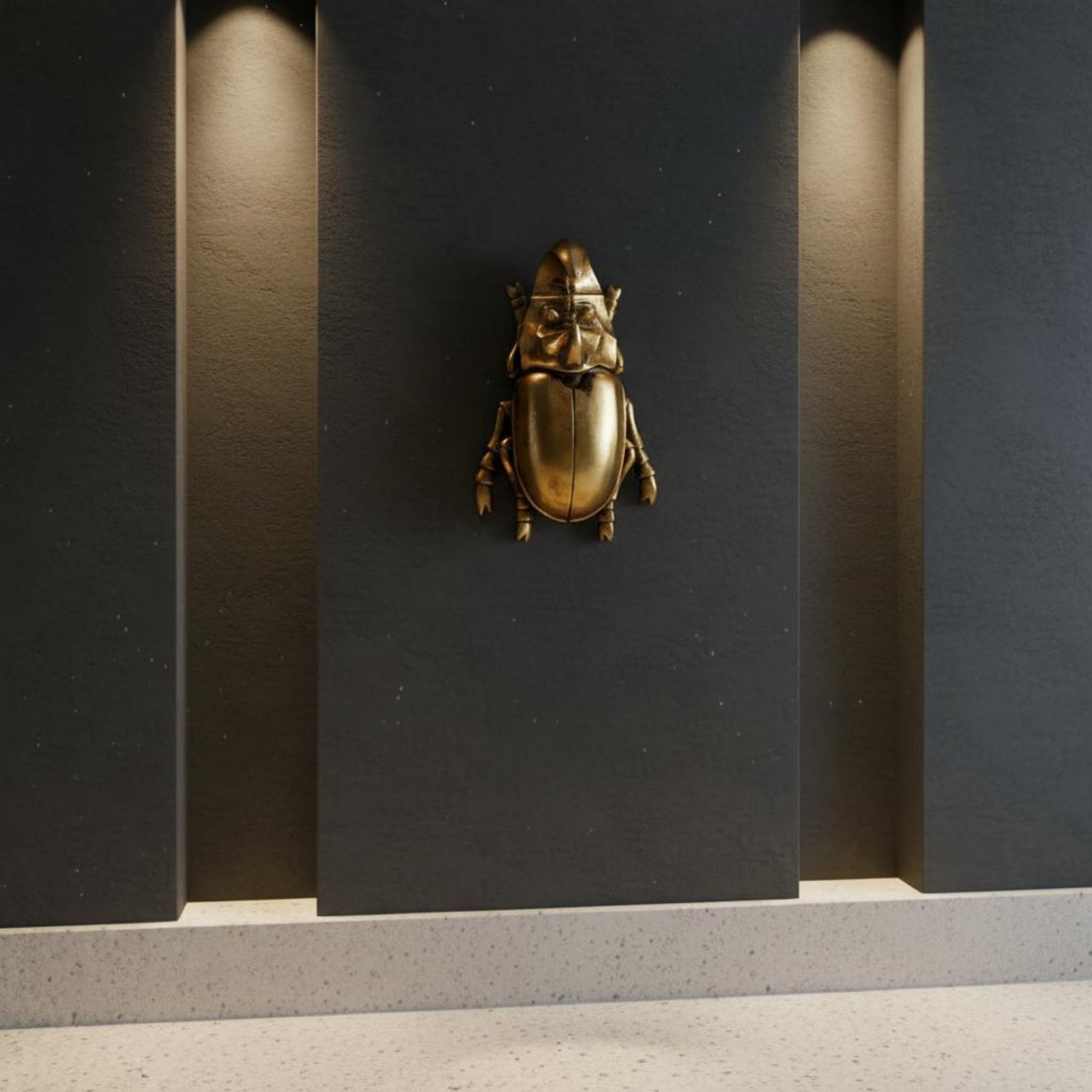Rhinoceros Beetle Wall Hanging - огляд і ціна Resin Art Wall