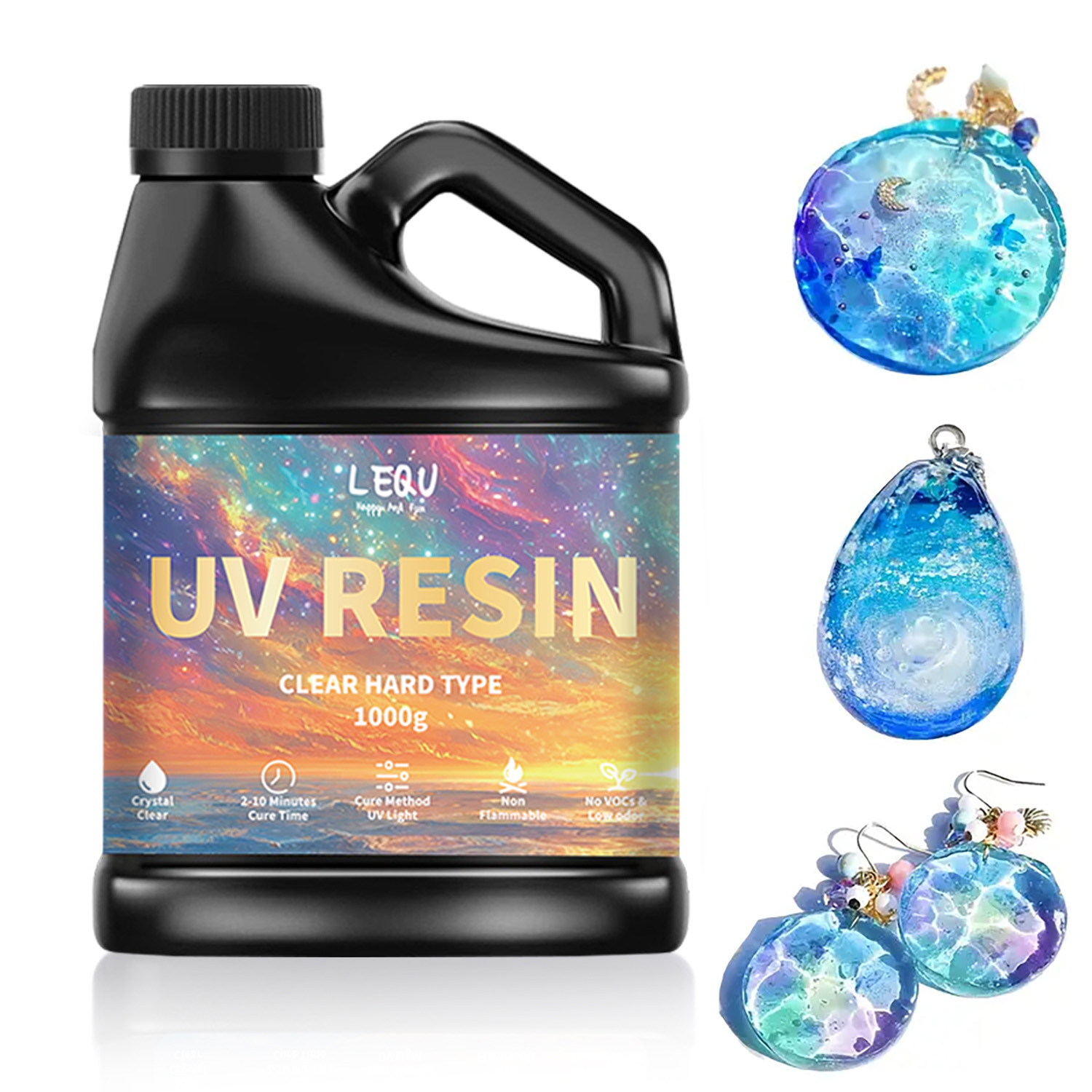 100/200/500/1000g UV Epoxy Res - огляд і ціна Resin Art Glue