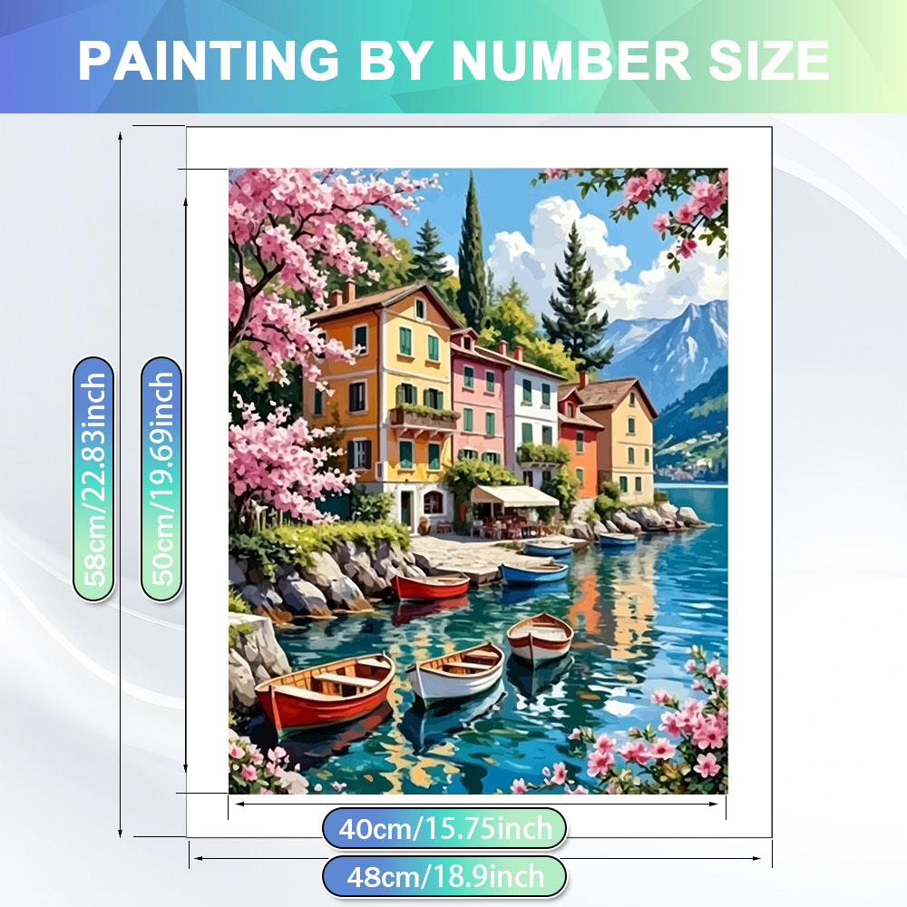 HUACAN Painting By Numbers For - огляд і ціна Resin Art On Canvas