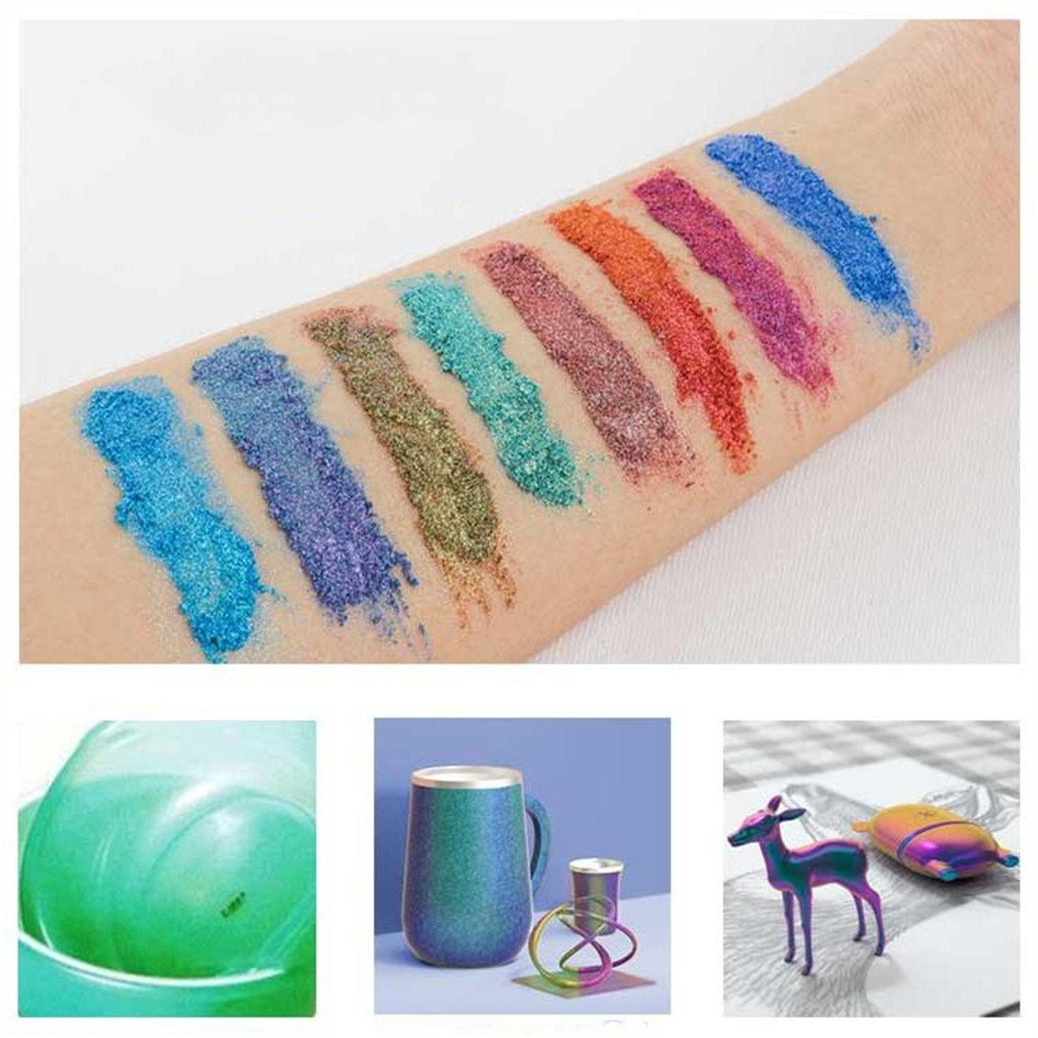 5g Chameleon Powder Nail Stain - огляд і ціна Pearl Powder Resin